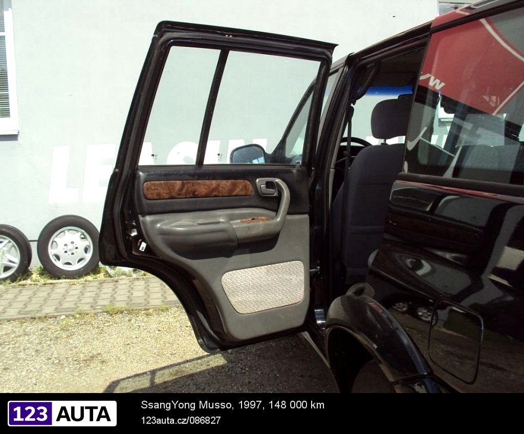 SsangYong Musso, 1997 - pohled č. 9