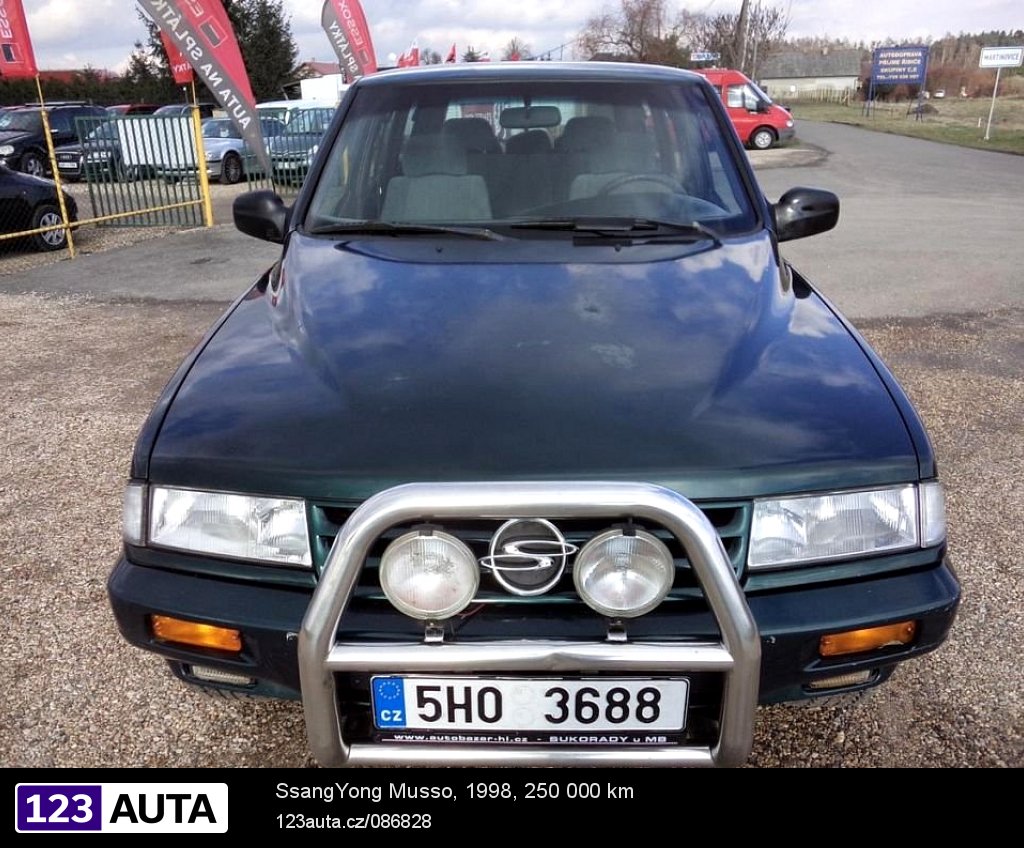 SsangYong Musso, 1998 - pohled č. 2