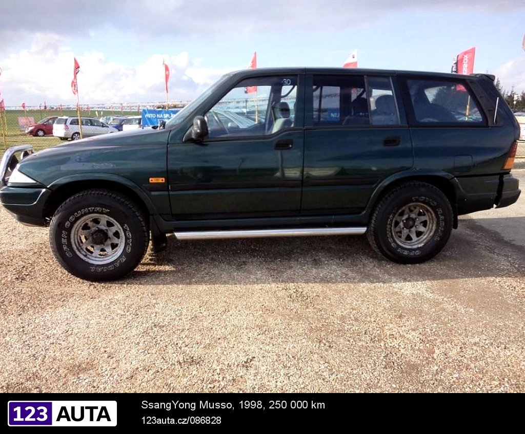 SsangYong Musso, 1998 - pohled č. 8