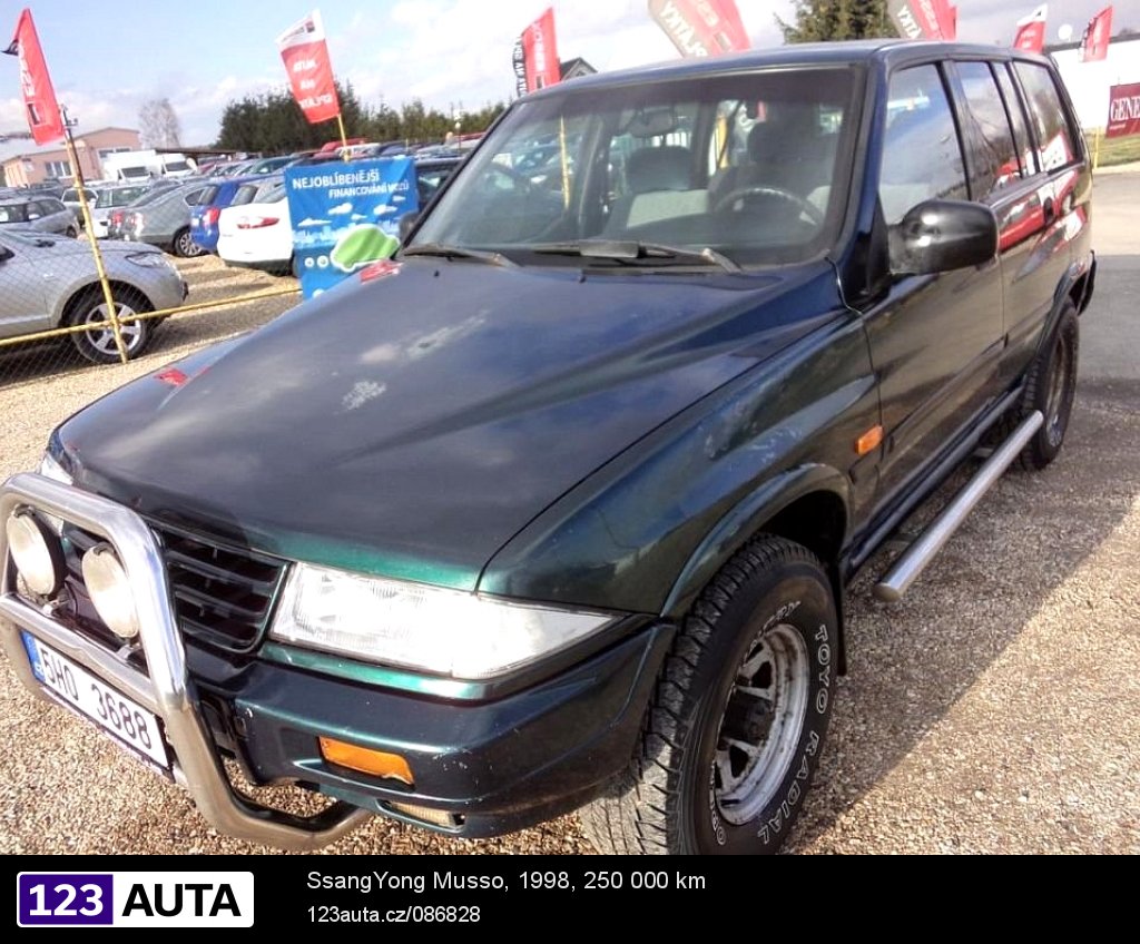 SsangYong Musso, 1998 - pohled č. 9