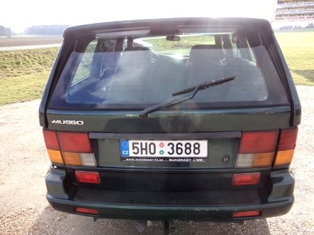 SsangYong Musso, 1998 - pohled č. 6
