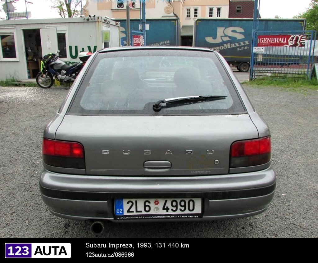 Subaru Impreza, 1993 - pohled č. 9