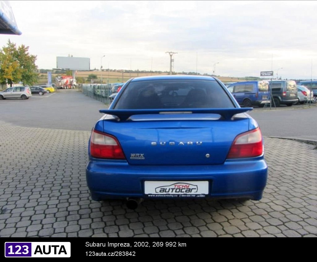 Subaru Impreza, 2002 - pohled č. 4