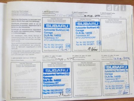 Subaru Impreza, 2002 - pohled č. 9