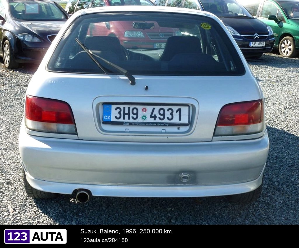 Suzuki Baleno, 1996 - pohled č. 3