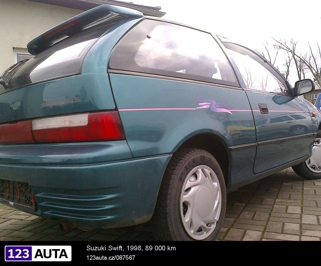 Suzuki Swift, 1998 - pohled č. 7