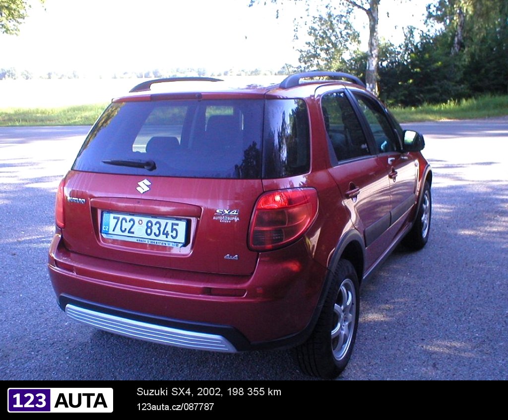 Suzuki SX4, 2002 - pohled č. 4