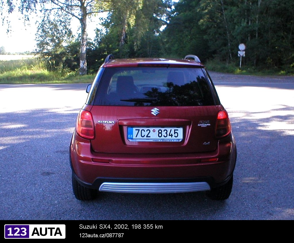 Suzuki SX4, 2002 - pohled č. 5