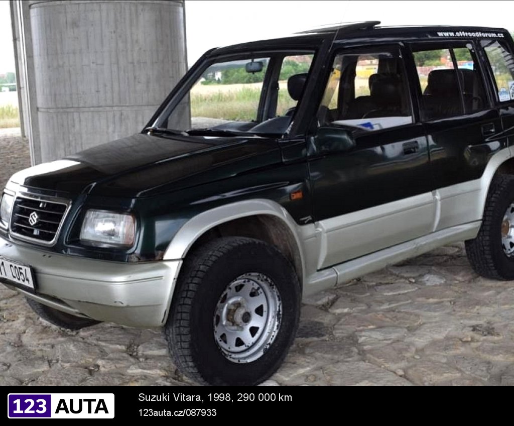 Suzuki Vitara, 1998 - celkový pohled