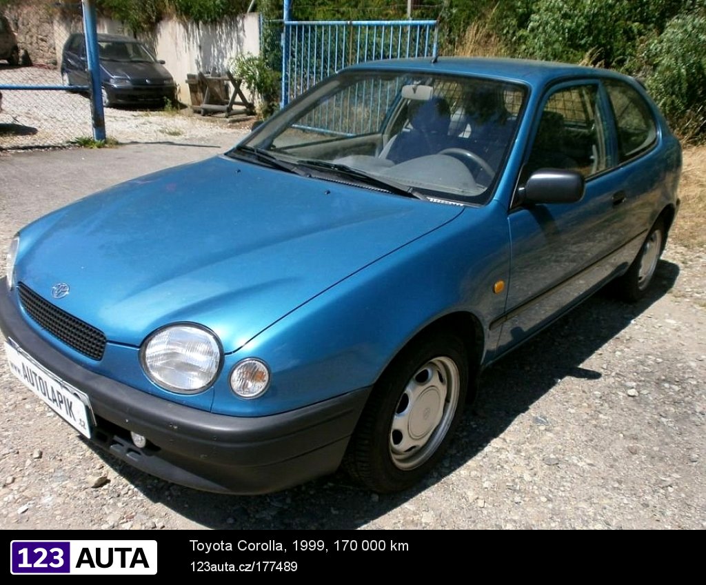 Toyota Corolla, 1999 - pohled č. 2