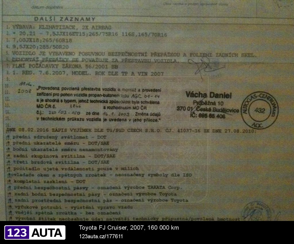 Toyota FJ Cruiser, 2007 - pohled č. 5