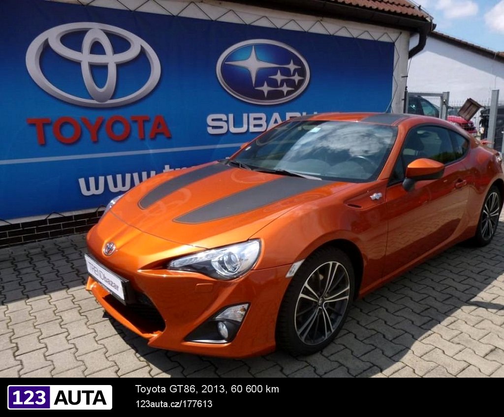 Toyota GT86, 2013 - celkový pohled