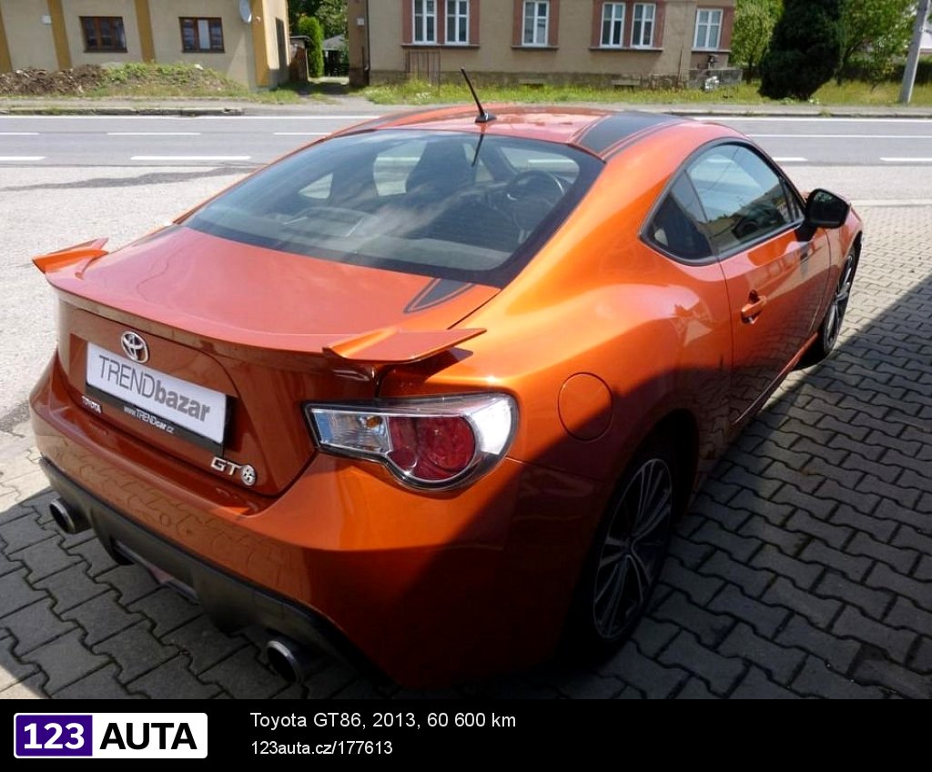 Toyota GT86, 2013 - pohled č. 4