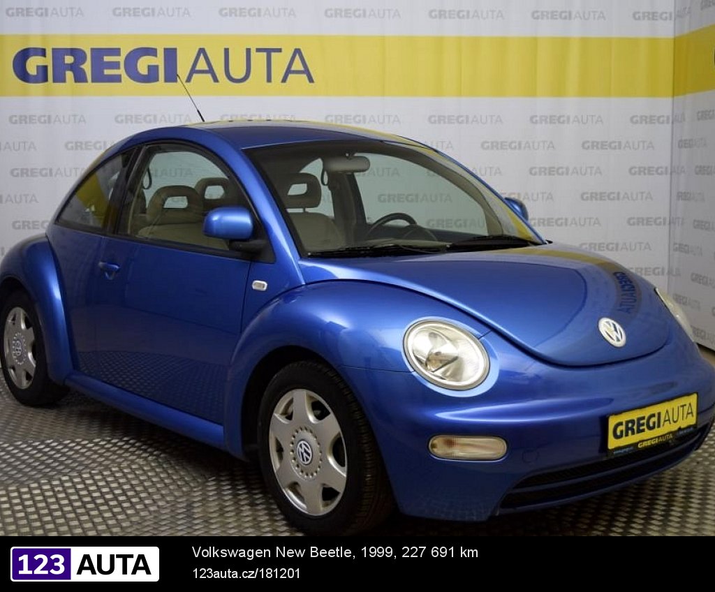 Volkswagen New Beetle, 1999 - pohled č. 2