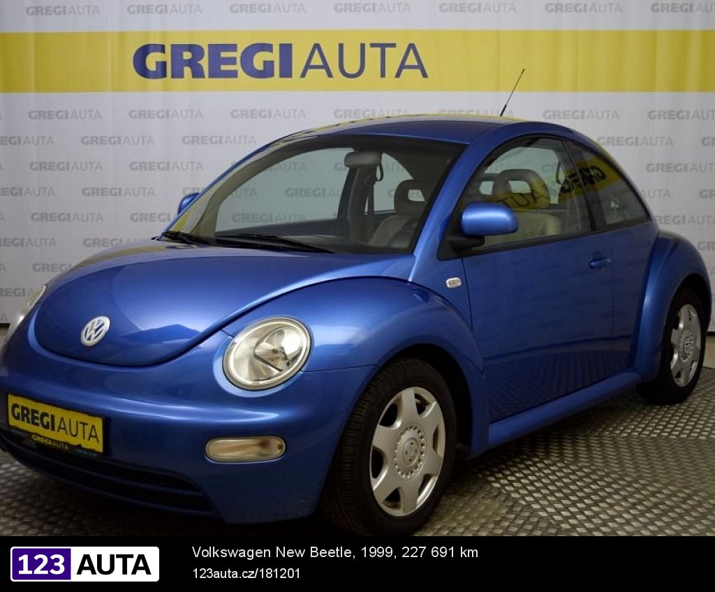 Volkswagen New Beetle, 1999 - pohled č. 3