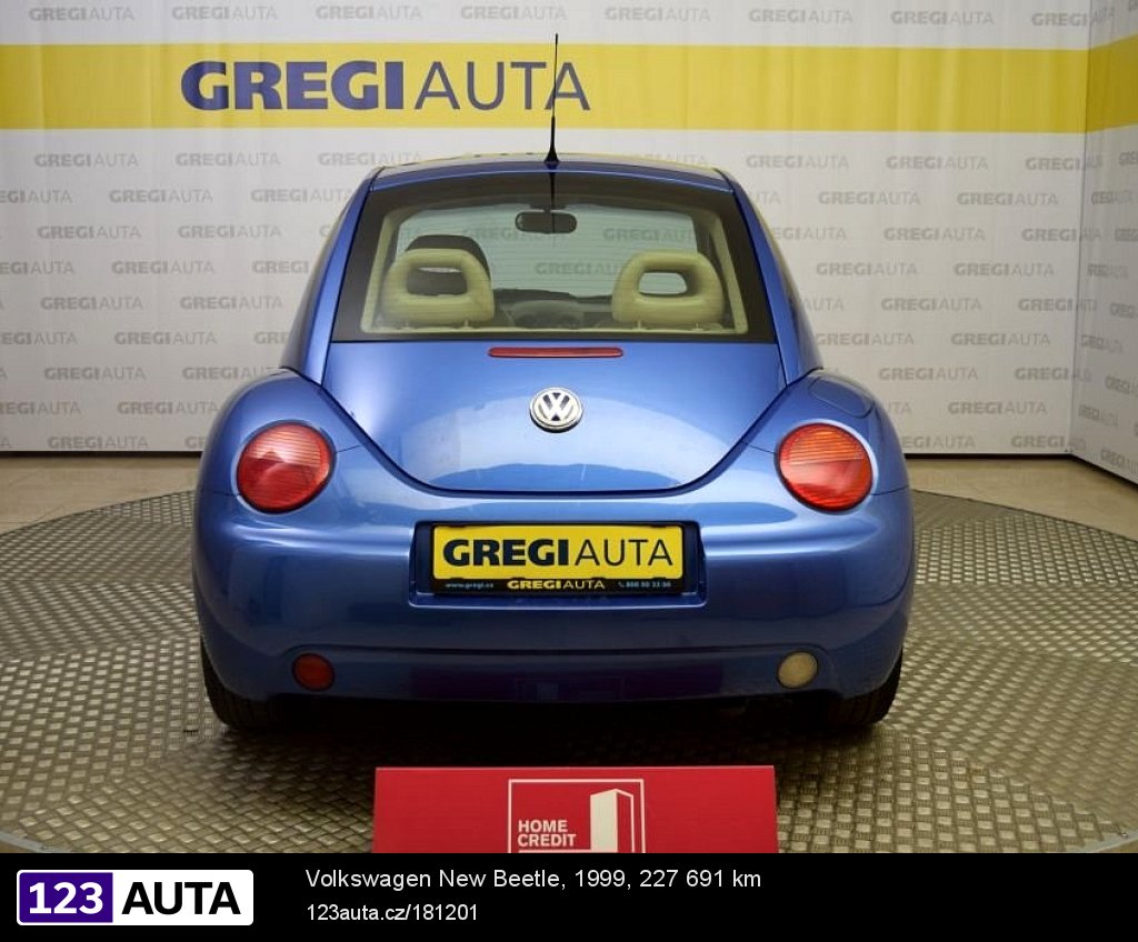 Volkswagen New Beetle, 1999 - pohled č. 4