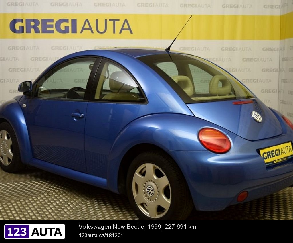 Volkswagen New Beetle, 1999 - pohled č. 5