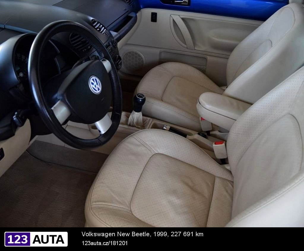 Volkswagen New Beetle, 1999 - pohled č. 7