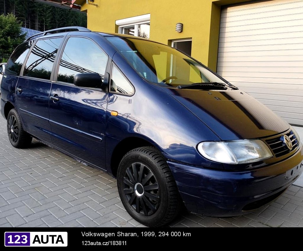 Volkswagen Sharan, 1999 - celkový pohled