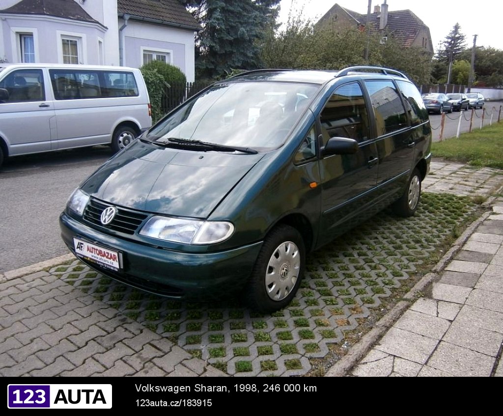 Volkswagen Sharan, 1998 - pohled č. 3