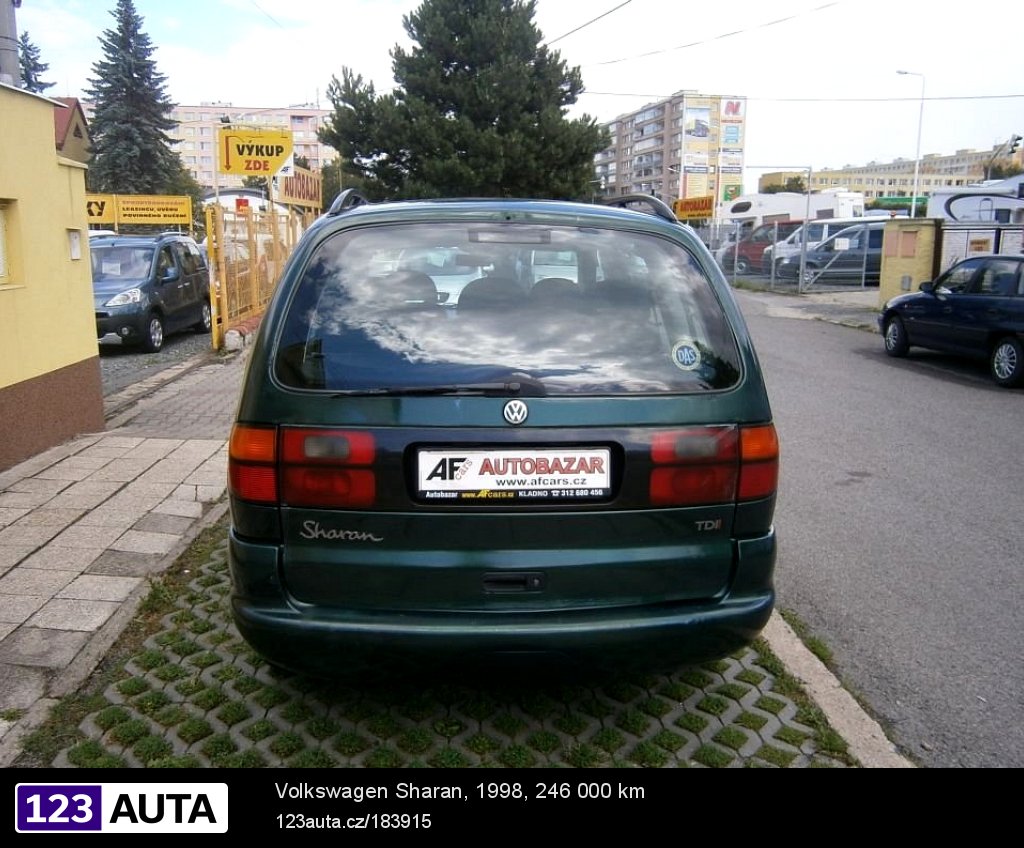 Volkswagen Sharan, 1998 - pohled č. 5