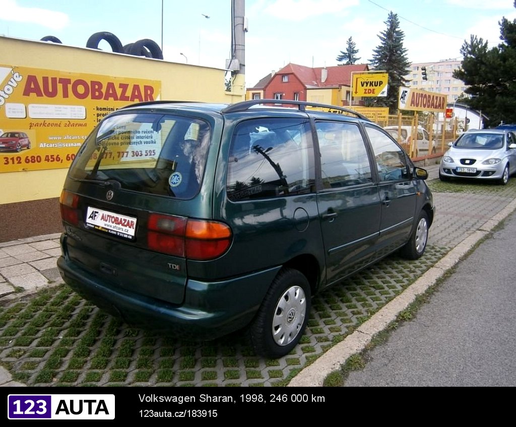 Volkswagen Sharan, 1998 - pohled č. 6